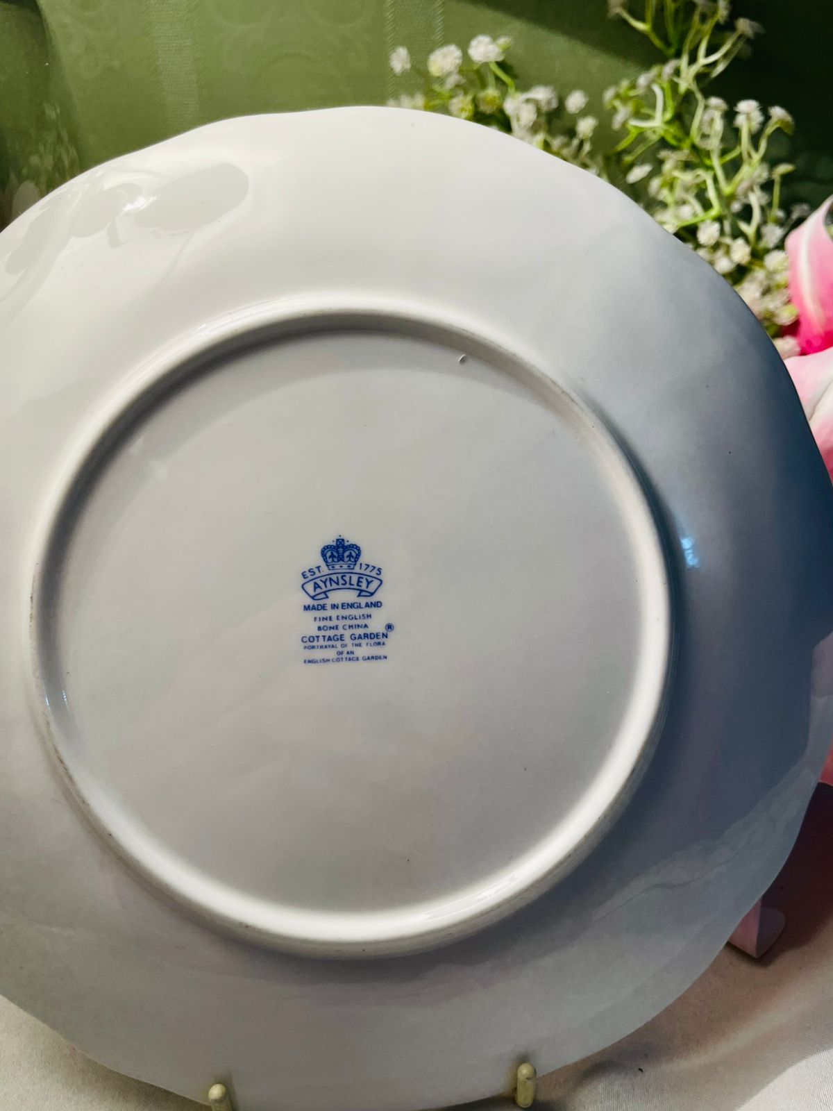 Aynsley Cottage Garden Bone China Serving Bowl – 8in