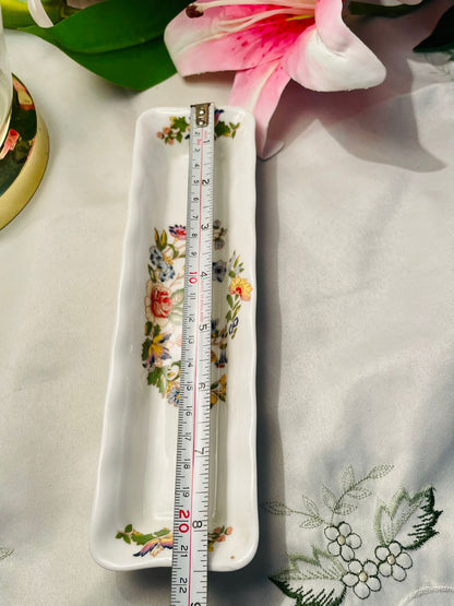 Aynsley Cottage Garden Bone China Serving Dish 21cm