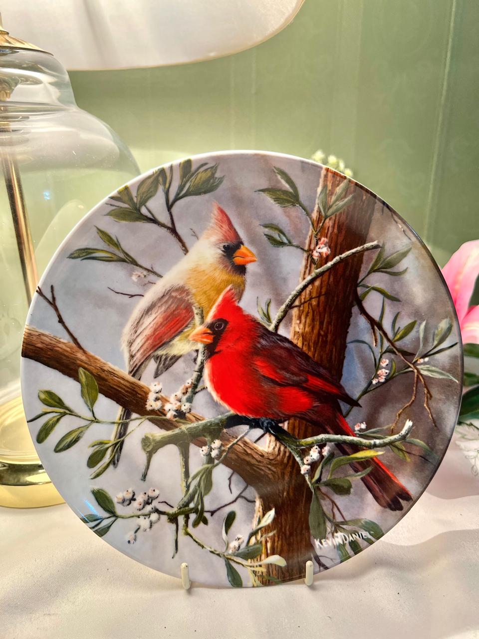 Knowles The Cardinal Kevin Daniel Decorative Plate 20cm