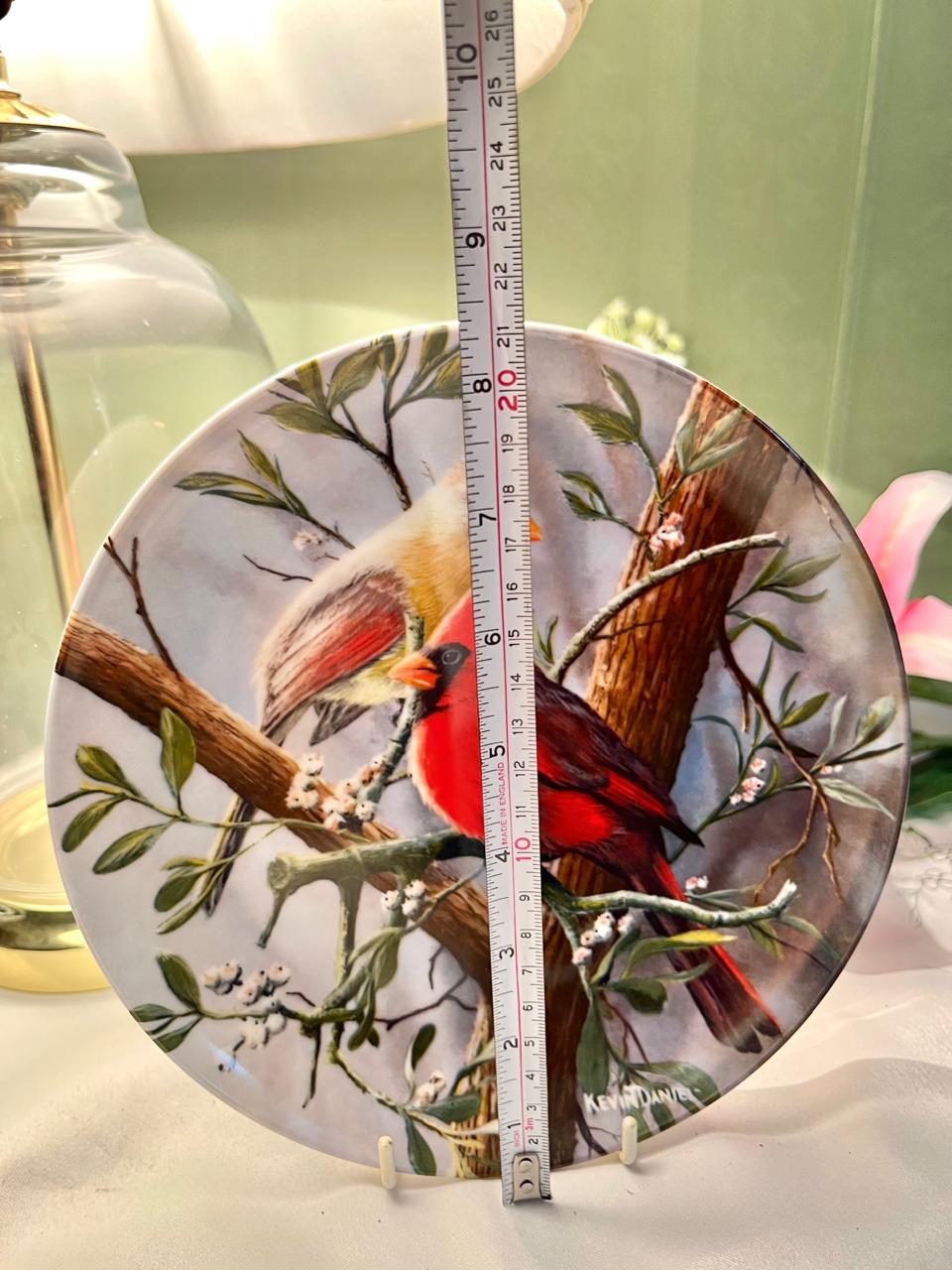 Knowles The Cardinal Kevin Daniel Decorative Plate 20cm