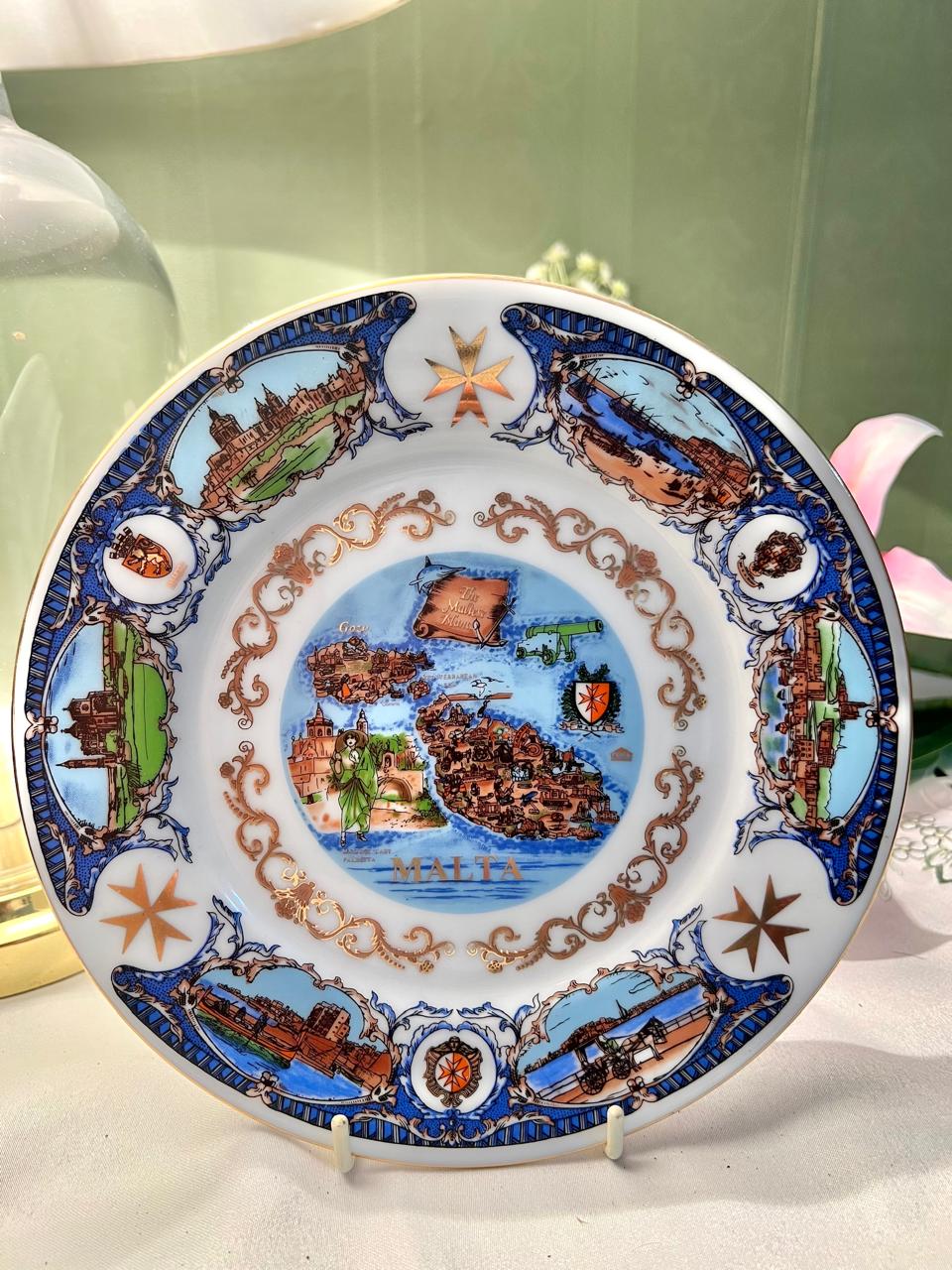 Faicaware Malta Limited Edition Decorative Plate 20cm