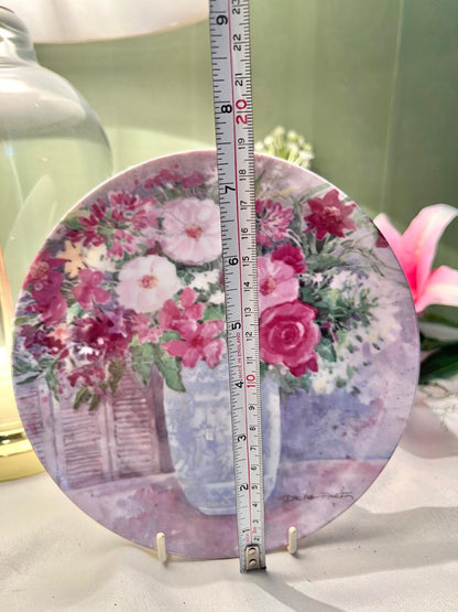 Vandor Dawna Barton Floral Decorative Plate 19cm