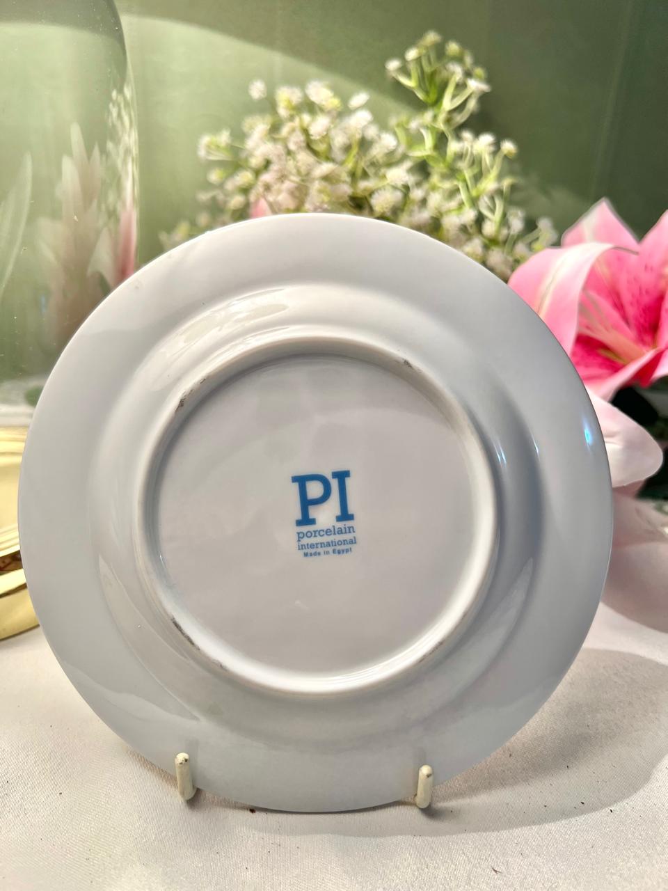RARE FIND Porcelain International Egypt Decorative Plate 14cm