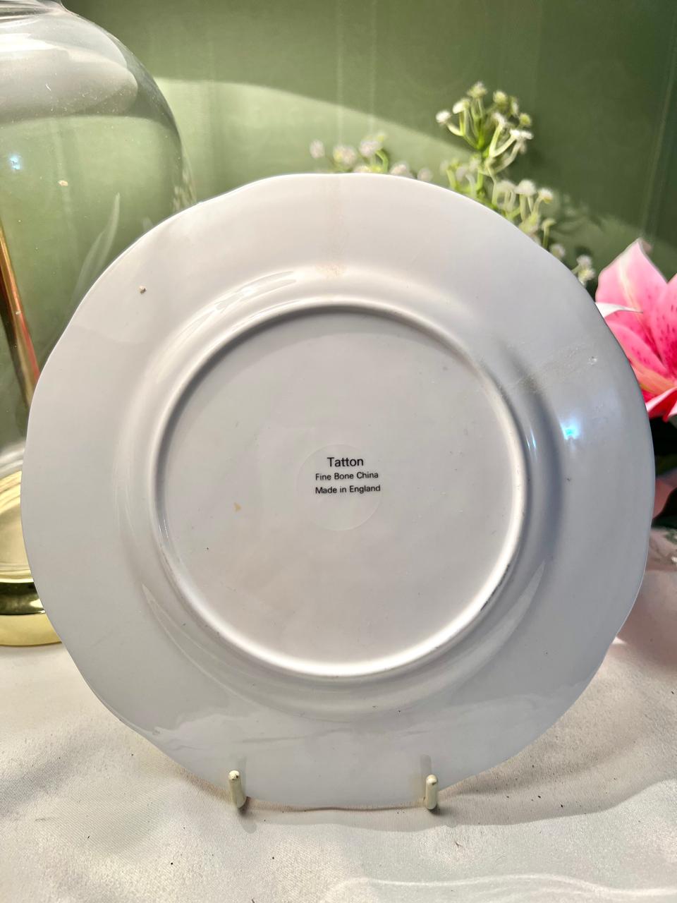 Tatton Broadway Newbury Fine Bone China Wall Plate 18cm