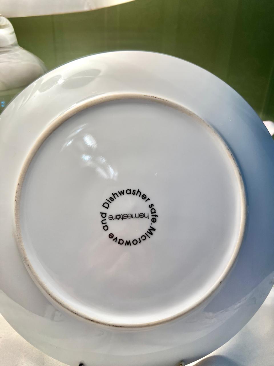 Homestore Eat Healthy Ceramic Dinner Plate 25cm