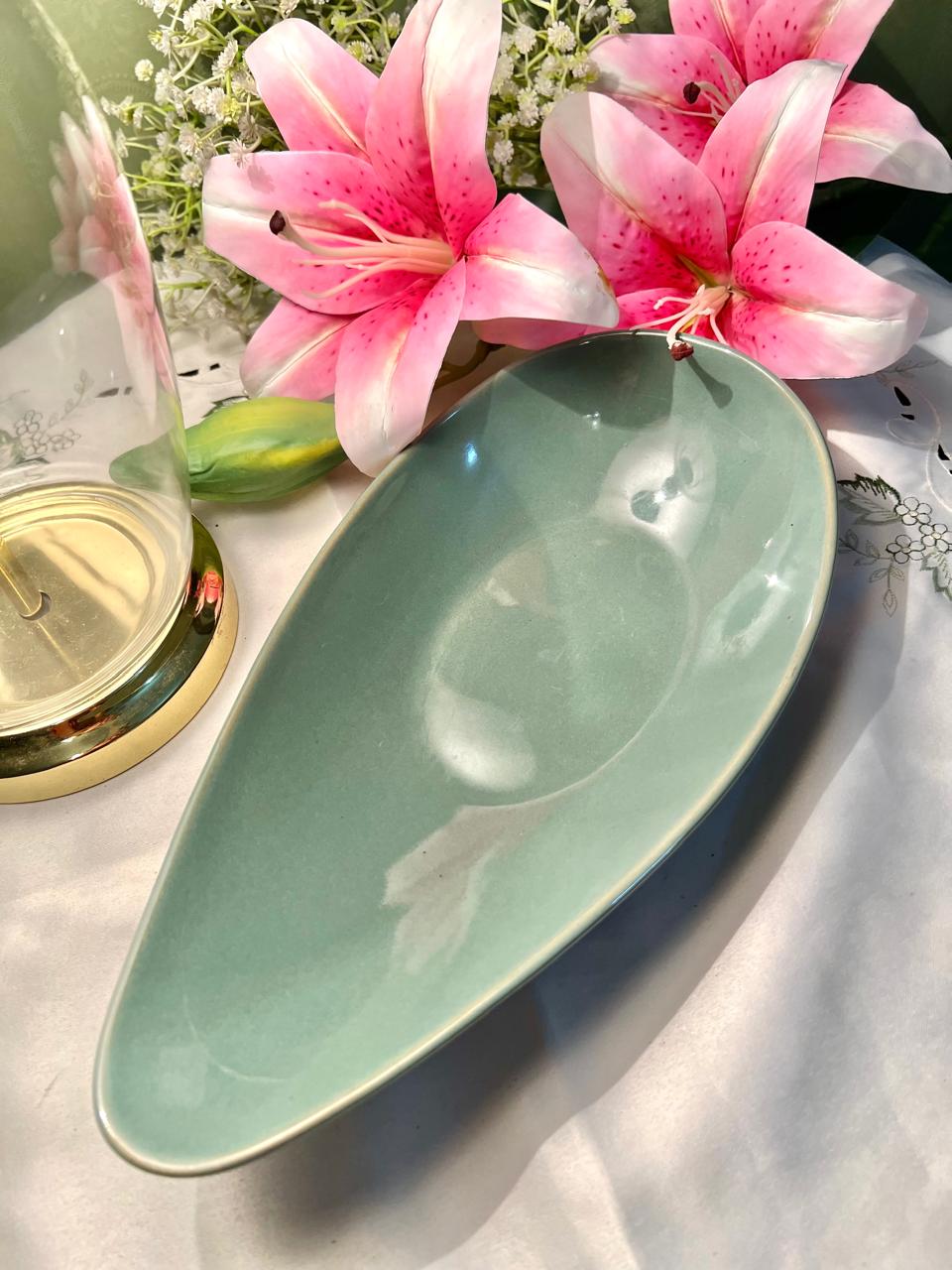 Denby Green Stoneware Oven-Safe Serving Dish 30cm