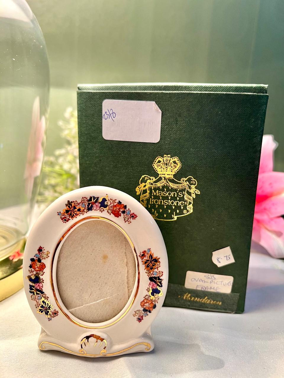 Mason's Mandarin Ironstone Floral Photo Frame 10cm (Box Packed - Giftable)
