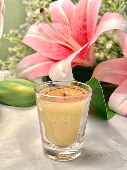 Champneys Spa Collection Crystal Candle Gold Detail