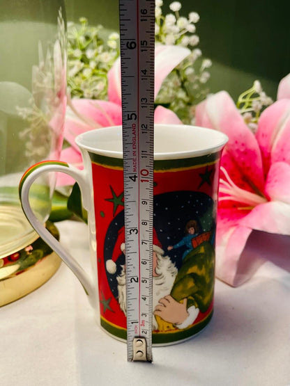 Wm Stafford Fine Bone China Christmas Santa Mug – 1 Piece