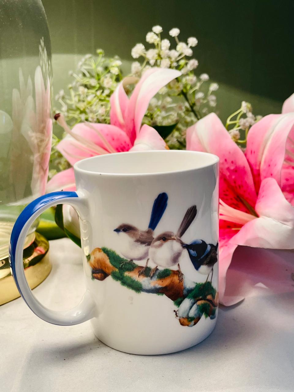 Ashdene Birds of Australia Fine Bone China Mug – 1 Piece
