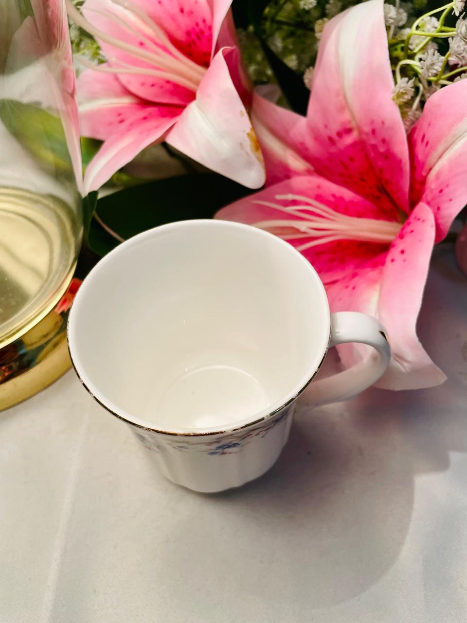 Duchess Tranquillity Bone China Floral Mug – 1 Piece