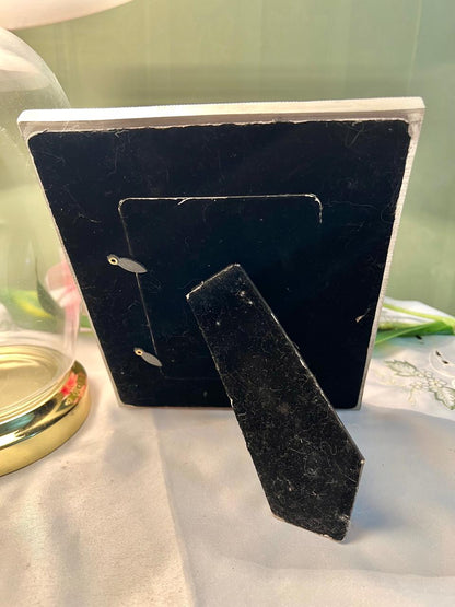 Silver-Toned Mirrored Photo Frame – Approx. 7.5 Inch