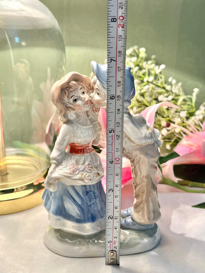 Ceramic Victorian Couple Figurine Approx. 17 cm