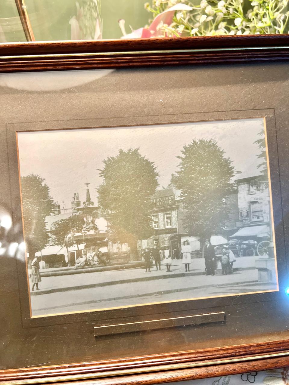 High Wycombe 1933 Framed Photograph – Approx. 12 Inch Wide