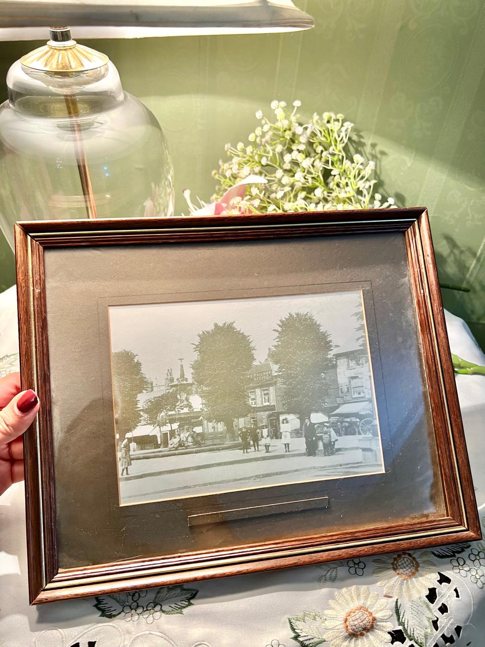 High Wycombe 1933 Framed Photograph – Approx. 12 Inch Wide
