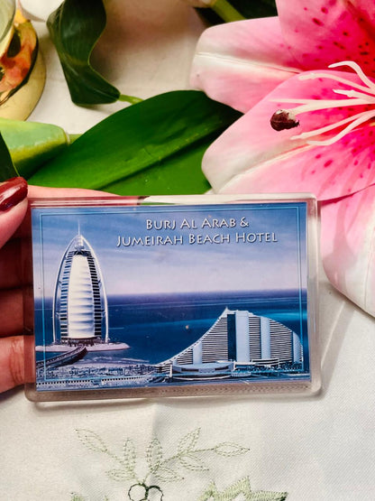 Dubai Burj Al Arab Souvenir Magnet Approx. 12 cm