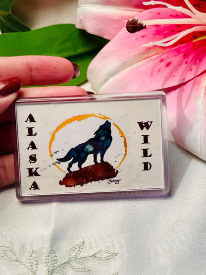 Australia Map Souvenir Magnet Approx. 8 cm