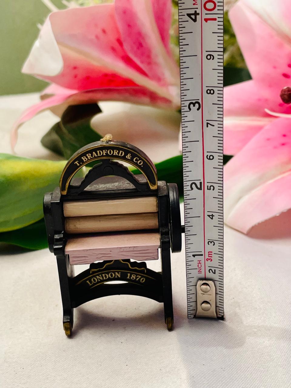 T. Bradford & Co London 1870 Miniature Printing Press – 3 in