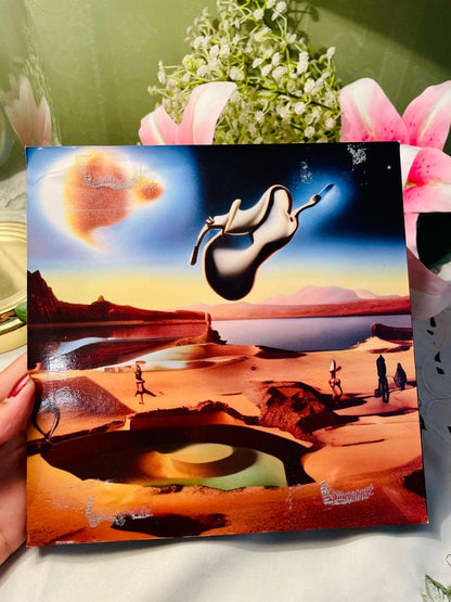 Surreal Landscape Framed Art Print – Approx. 8 in