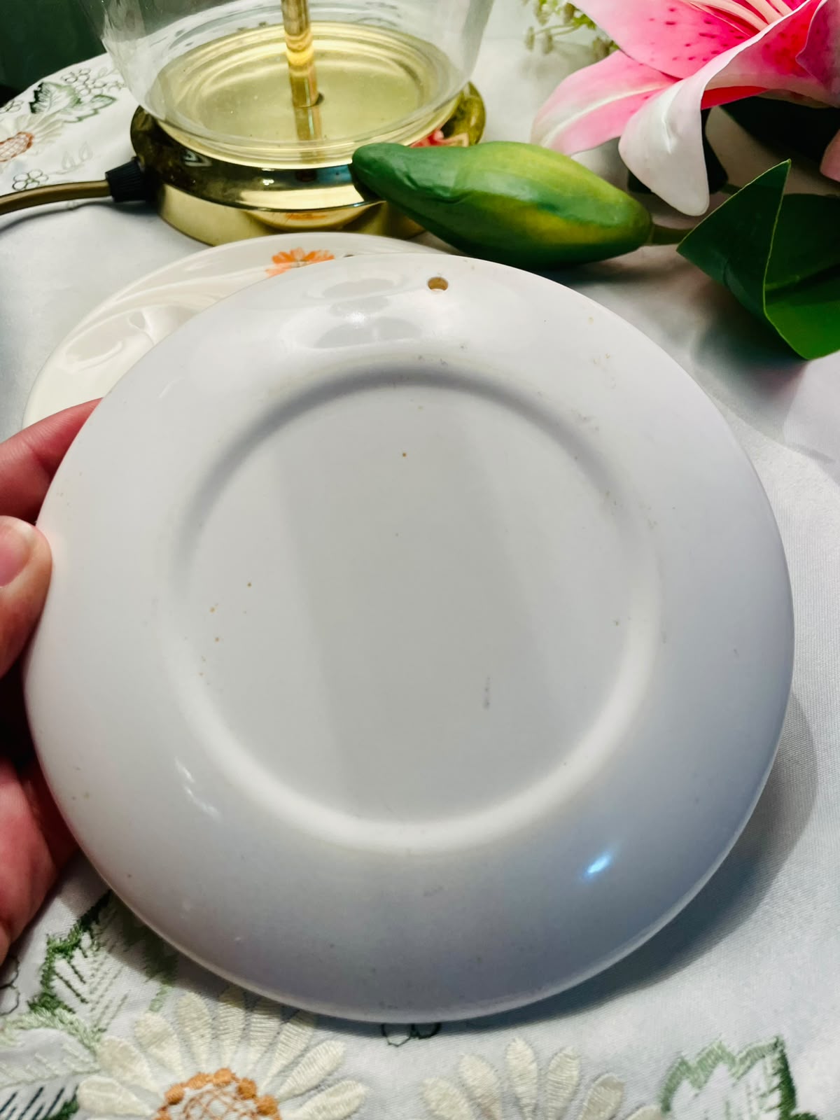 Vintage St Michael's Melamine Spoon Rest Each Piece Approx. 6