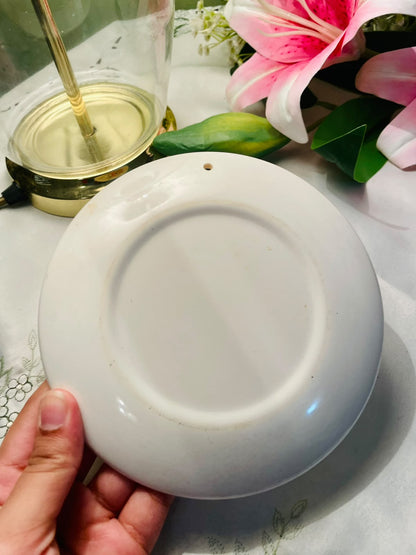 Vintage Cloverleaf Peaches and Cream Melamine Spoon Rest , Approx. 6 in