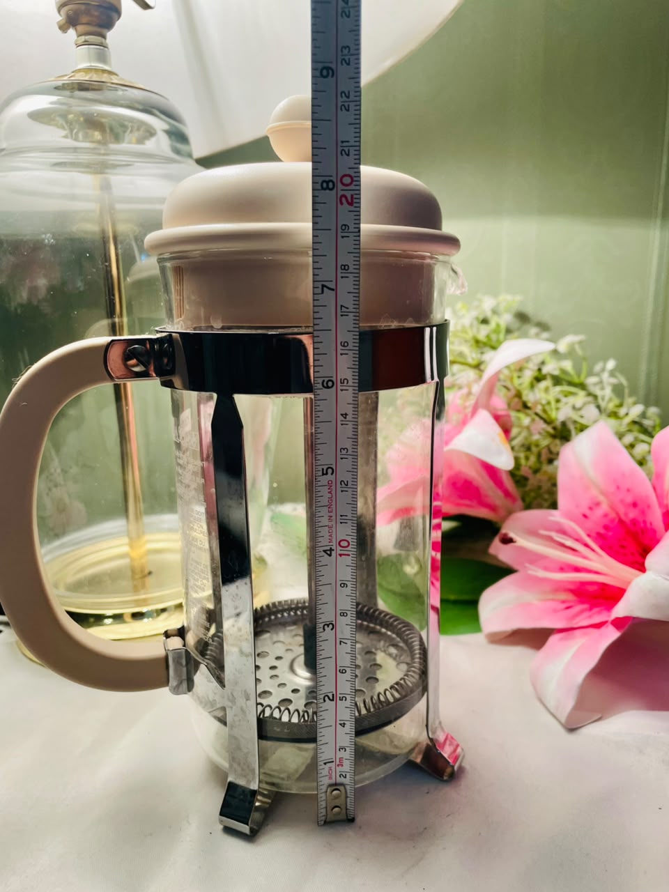 Vintage Bodum Caffettiera French Press Coffee Maker, Approx. 8 in