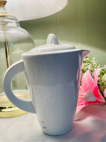 Maxwell & Williams White Basics Oven-Safe Coffee Pot, 7.5 in