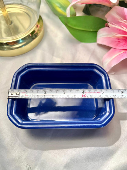 Blue Ceramic Oven-Safe Baking Dish 5.5 Inch