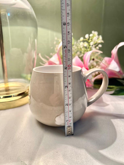 Bunny M&S Home Grey Ceramic Mug, 1-Piece, Approx. 4 in