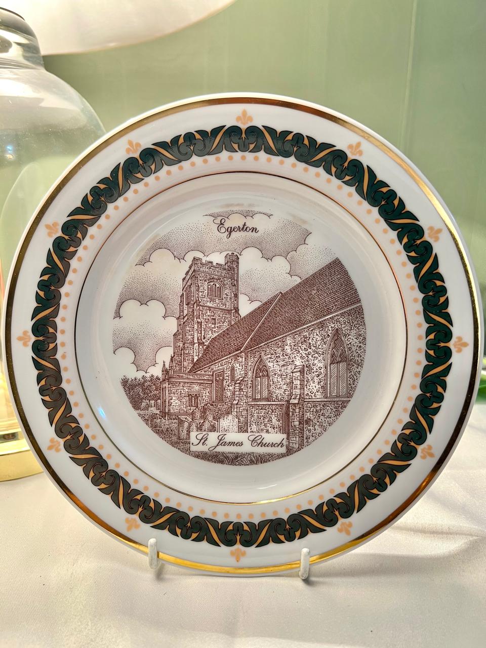 1999 Canterbury Collection Church Wall Plate 20 cm