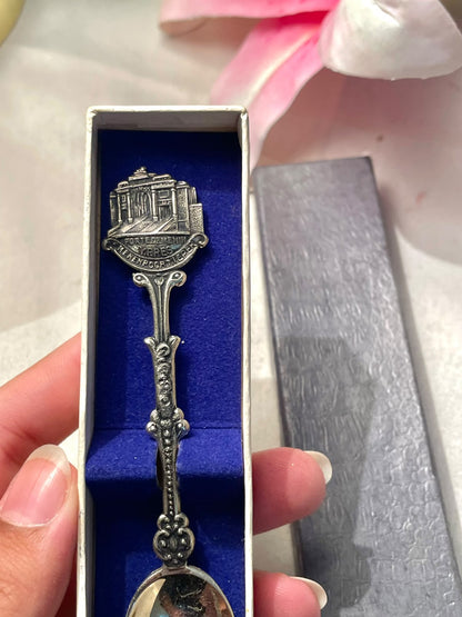 Ypres Menin Gate Silver-Tone Souvenir Spoon 4.5 in