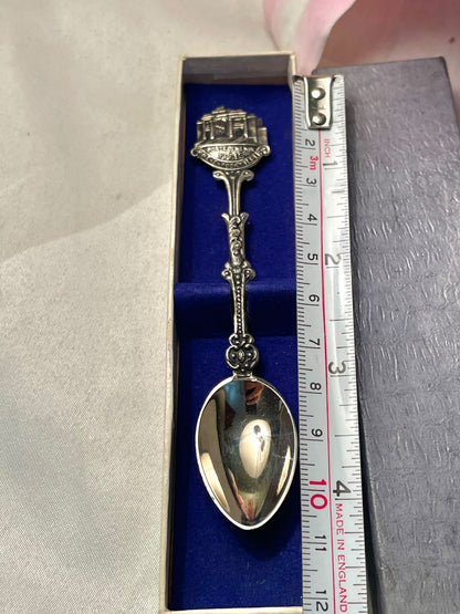 Ypres Menin Gate Silver-Tone Souvenir Spoon 4.5 in
