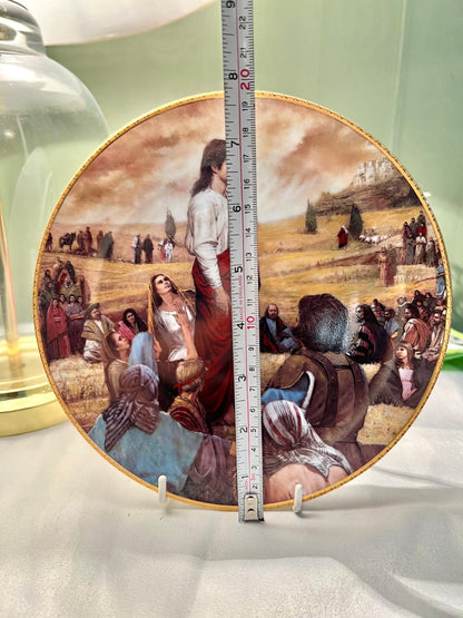 Arteffects Sermon on the Mount 23K Gold Plate, 8 in