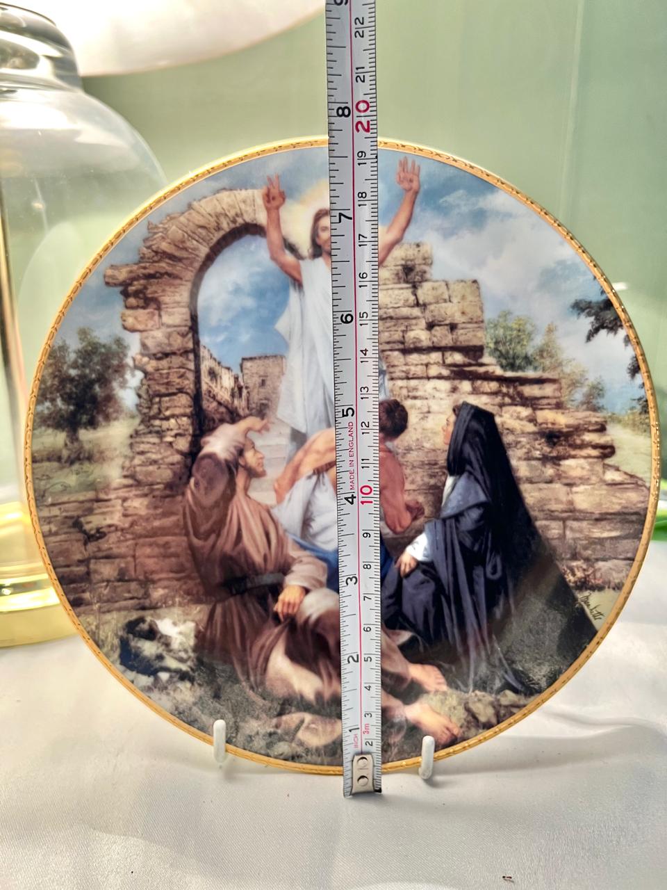 Arteffects The Resurrection 23K Gold Plate by Lou Marchetti, 8 in