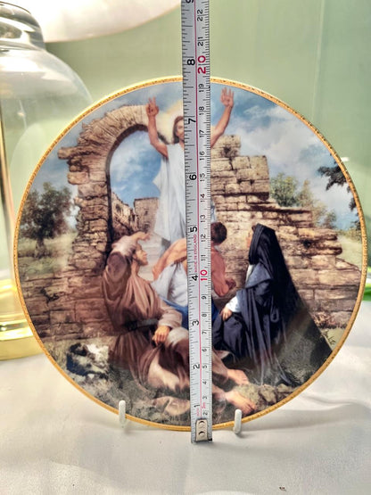 Arteffects The Resurrection 23K Gold Plate by Lou Marchetti, 8 in