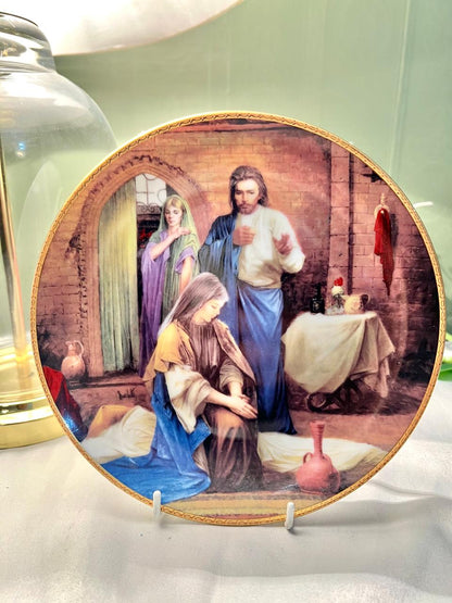Arteffects Healing of the Sick 23K Gold Plate, 8 in
