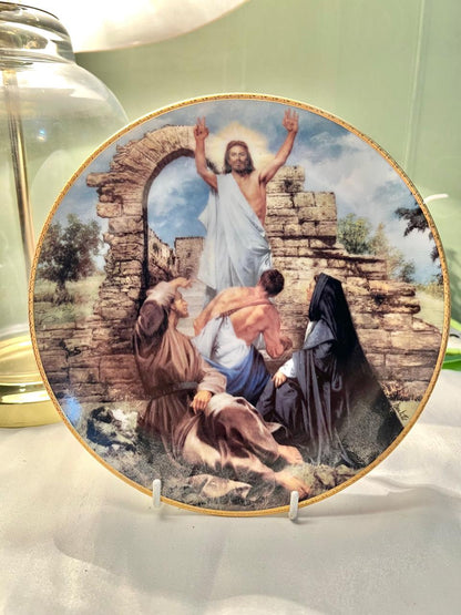 Arteffects The Resurrection 23K Gold Plate by Lou Marchetti, 8 in