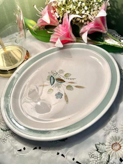 Woods Ware Clovelly Floral Serving Platter 33cm - 1 Piece