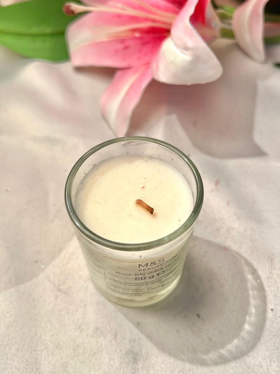 M&S Beauty Royal Jelly Votive Candle 60g - 1 Piece