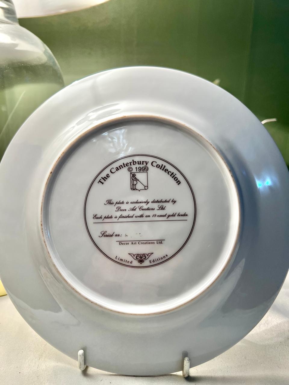Canterbury Collection Egerton New Village Hall Wall Plate 8"