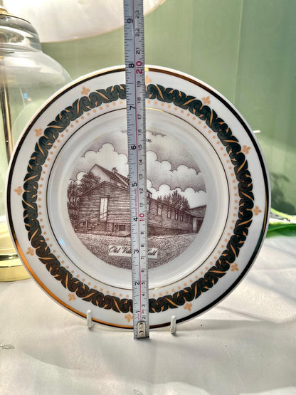 Canterbury Collection Egerton Old Village Hall Wall Plate 8"