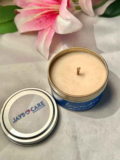 CARE Foundation 100% Soy Wax Tin Candle 7cm - 1 Piece