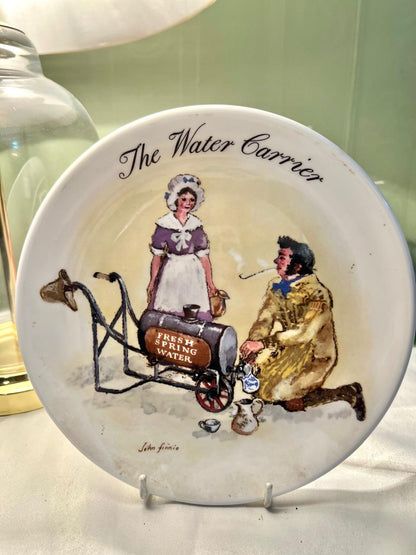 Wedgwood The Water Carrier Bone China Wall Plate 7.5"