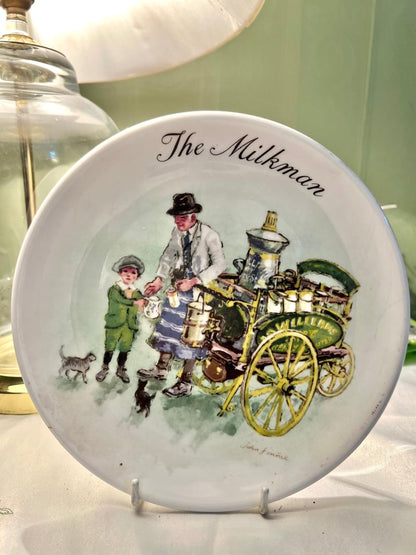 Wedgwood The Milkman 1987 Decorative Plate 20cm