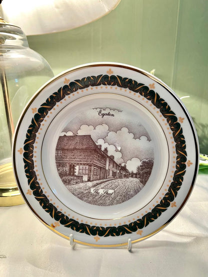 1999 Canterbury Collection Egerton The Street Wall Plate 20 cm