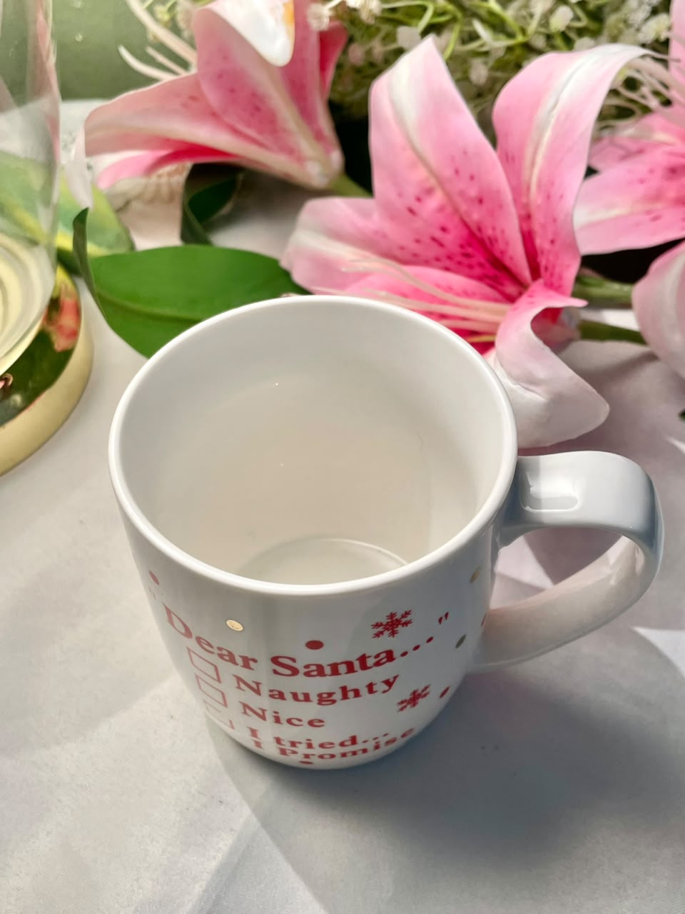 Widdop & Co Dear Santa Christmas Mug 10cm