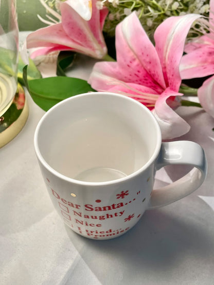 Widdop & Co Dear Santa Christmas Mug 10cm