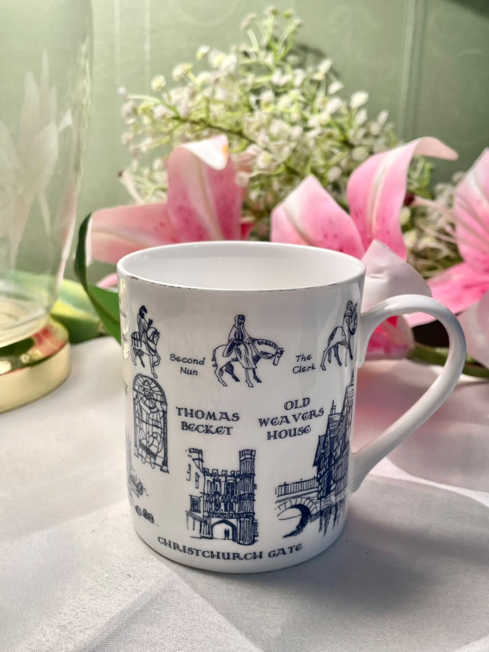 Temple Island Collection Canterbury Fine Bone China Mug 10cm
