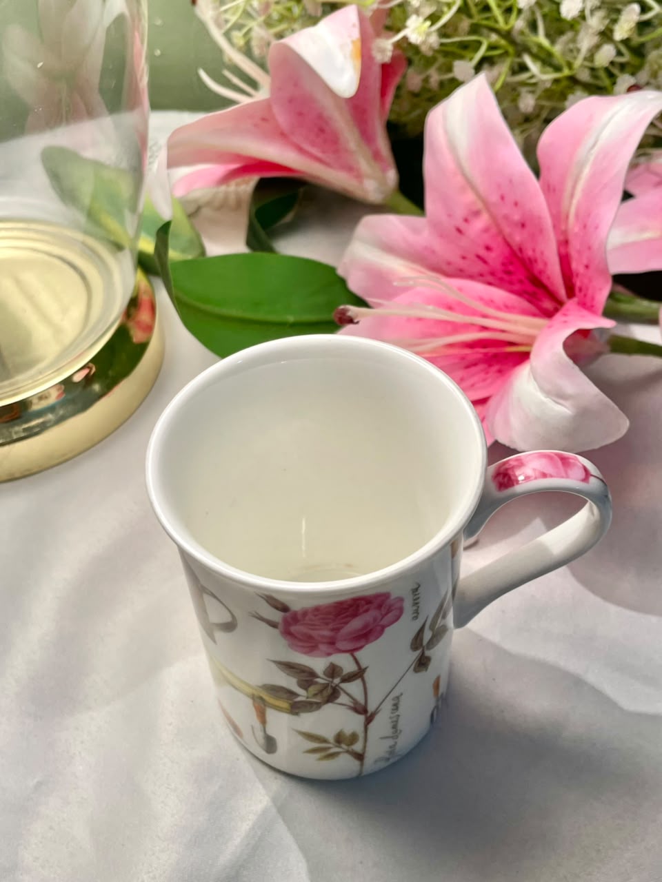 Leonardo Collection Fine Bone China Rose Garden Mug 10cm