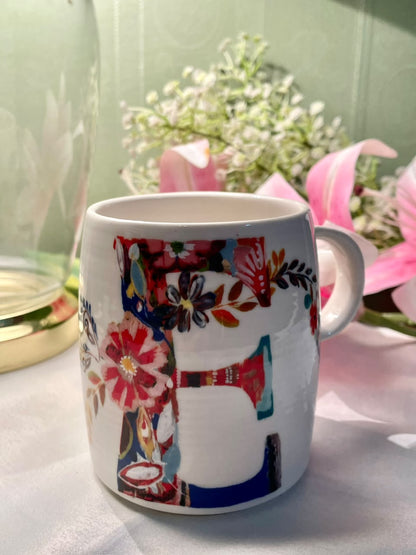 Stasha M. Halpern Floral Art Mug 10cm